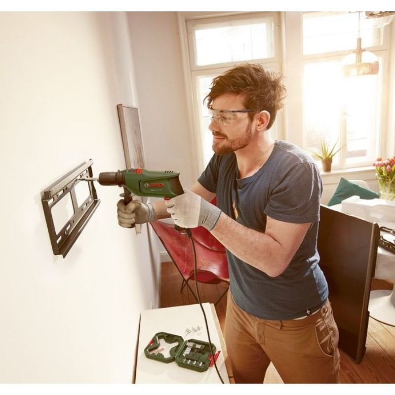 BOSCH Дриль ударний EasyImpact 600, 600Вт, ШЗП, 3000 об/хв, 1.7 кг, кейс (0603133020)