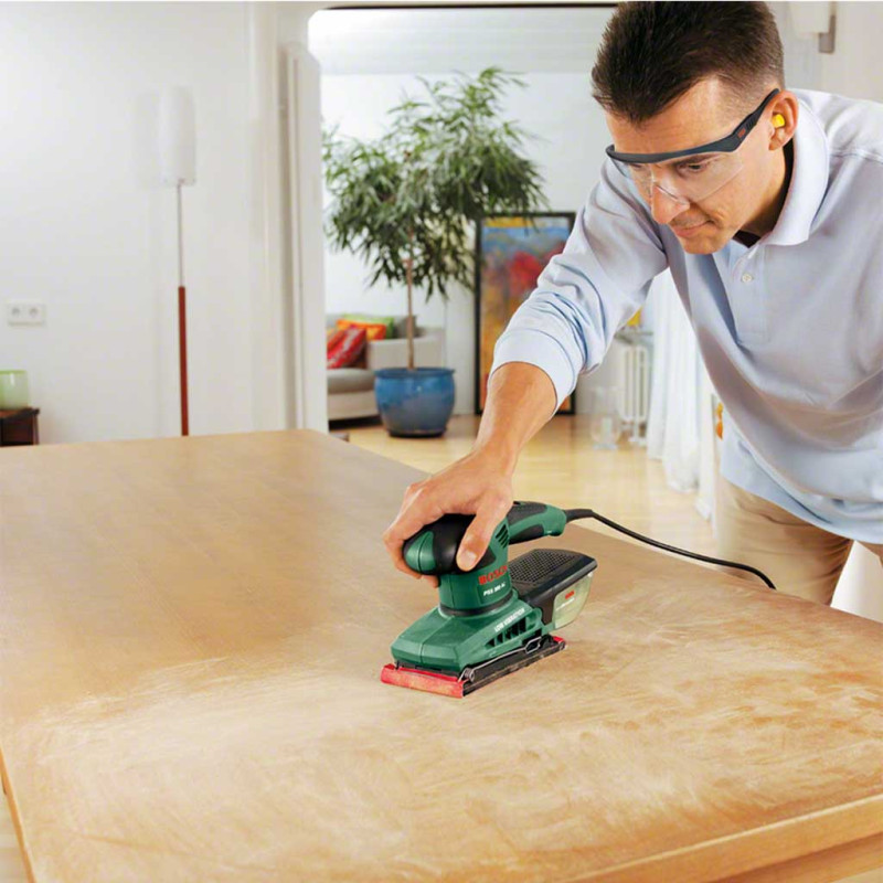 BOSCH Шліфмашина вібраційна PSS 200 AC 200Вт платформа 93x230 24000кол·хв 1.6кг (0603340100)