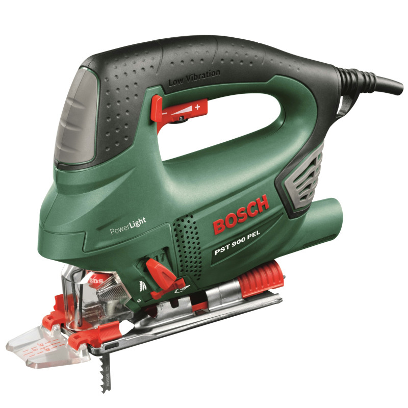BOSCH Лобзик PST 900 PEL 620Вт 500-3100об·хв хід 23мм 2.2кг (06033A0220)