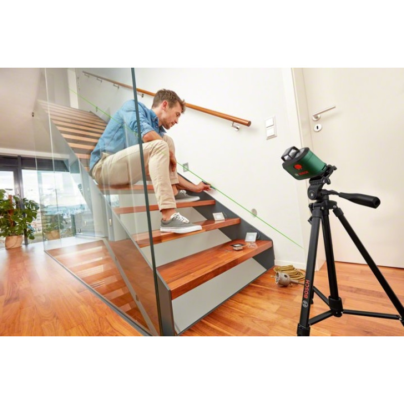 BOSCH Нівелір лазерний UniversalLevel 360 Set, до 24м, ±0.4мм/м, +TT150 +висок, 0.56кг (0603663B04)