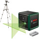BOSCH Нівелір лазерний Quigo Green, до 12м, 0.6мм/м, 1.098кг (0603663C04)