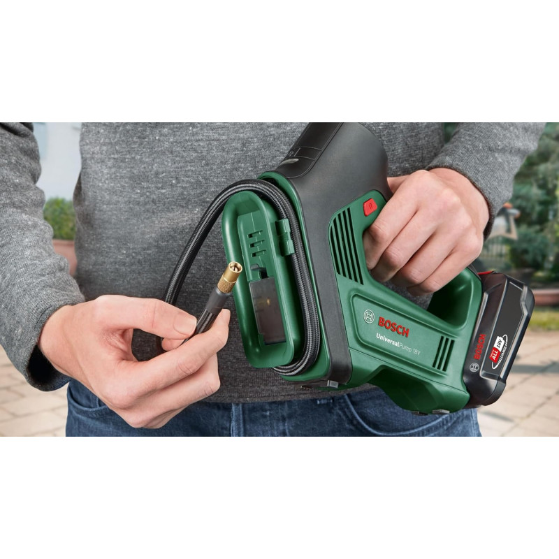 BOSCH Компресор автомобільний акумуляторний UniversalPump, 18 В, без АКБ та ЗП (0603947100)