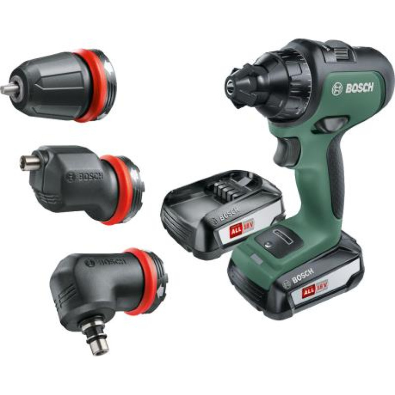 BOSCH Шурупокрут-дриль акумуляторний AdvancedDrill 18 безщітковий, 18В 2х2.5А·год, 1350об·хв, 1.5кг (06039B5003)