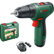 BOSCH Шуруповерт-дриль EasyDrill 1200, 12В, 1х1.5Ач, 30Нм, 400/1500 об/хв, ЗП, 0.94кг, кейс (06039D3006)