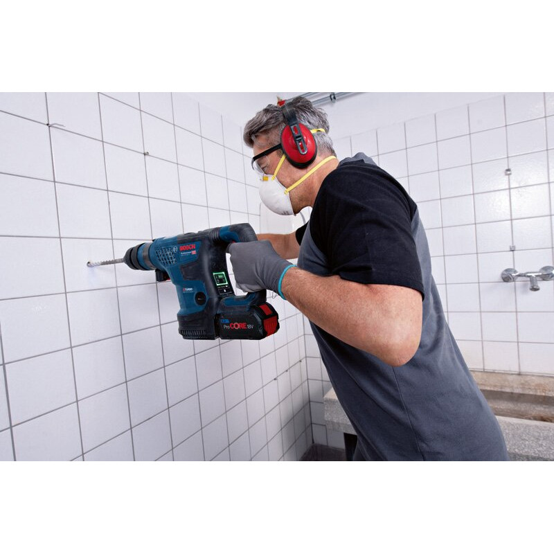 BOSCH Перфоратор GBH 18V-34 CF, акум., 18 В, SDS+, 5.8 Дж, 4.9кг, Solo (без АКБ та ЗП (0611914021)