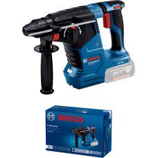 BOSCH Перфоратор GBH 187-LI Professional акумуляторний, 18 В, SDS-Plus, 2.4 Дж, 980 об/хв, 2.9 кг, без АКБ та ЗП (0611923020)