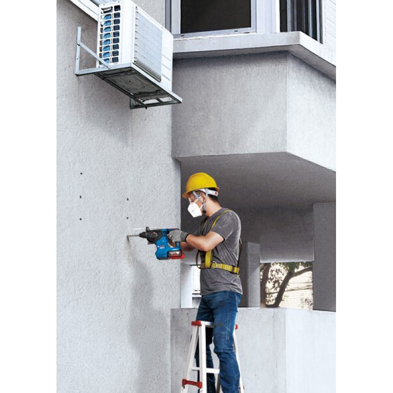 BOSCH Перфоратор GBH 187-LI Professional акумуляторний, 18 В, SDS-Plus, 2.4 Дж, 980 об/хв, 2.9 кг, без АКБ та ЗП (0611923020)