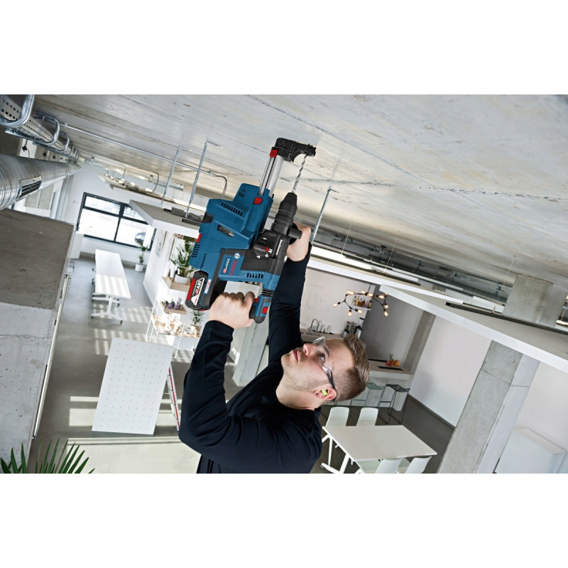 BOSCH Перфоратор акумуляторний GBH 187-LI, патрон SDS-plus 24мм, 18В 1х5А (0611923022)