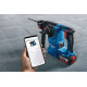 BOSCH Перфоратор акумуляторний GBH 187-LI, патрон SDS-plus 24мм, 18В 1х5А (0611923022)