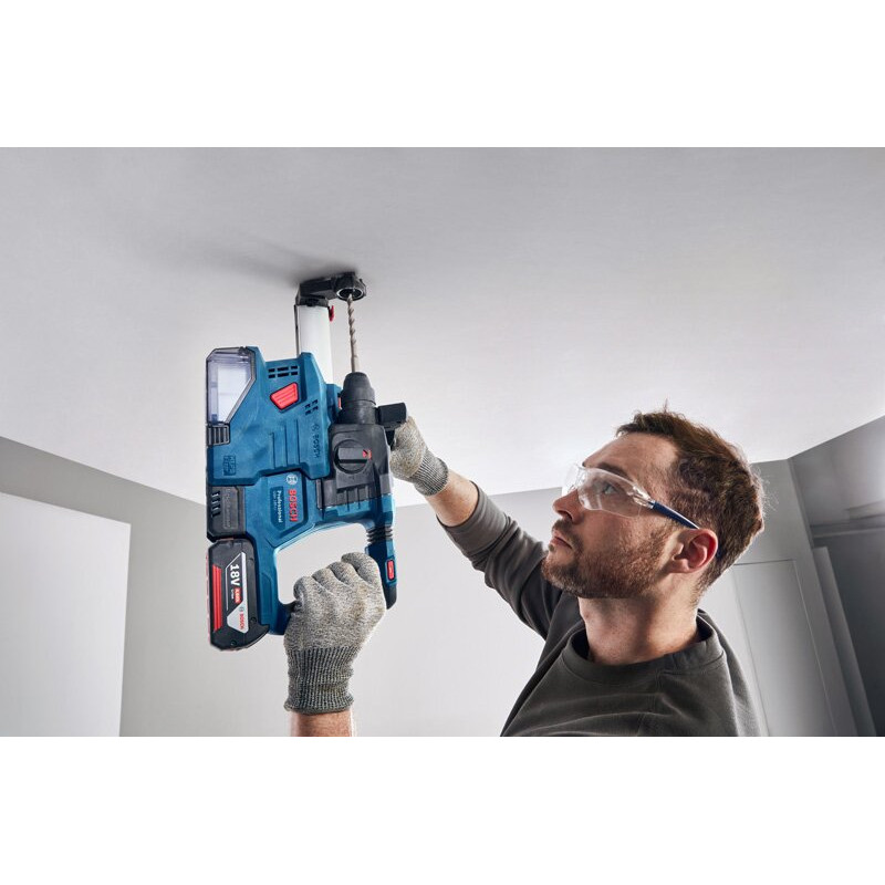 BOSCH Перфоратор акумуляторний GBH 185-LI SDS-Plus 18В 1.9Дж 2.3кг без АКБ та ЗП (0611924020)
