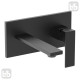 VOLLE DE LA NOCHE смеситель для умывальника настенный, 35 мм, (10-40-1300-black)