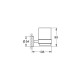 Grohe ESSENTIALS стакан стеклянный с держателем, цвет черный матовый, (1022562430)