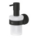 Grohe ESSENTIALS диспенсер для жидкого мыла, цвет черный матовый, (1022572430)