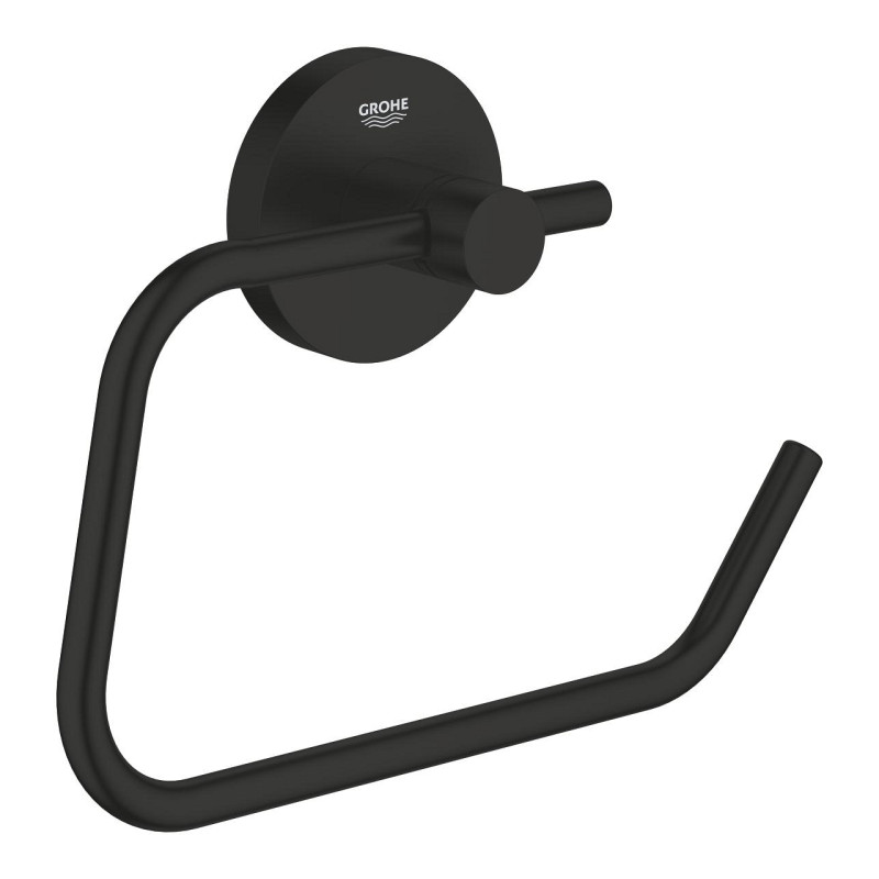 Grohe ESSENTIALS держатель туалетной бумаги, цвет черный матовый, (1024722430)