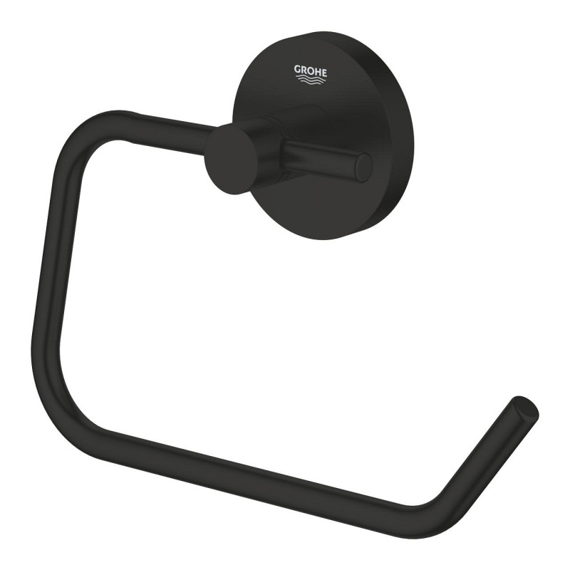 Grohe ESSENTIALS держатель туалетной бумаги, цвет черный матовый, (1024722430)