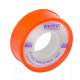 WEZER Фум стрічка PTFE 12x0, 1 мм 12 м, білий