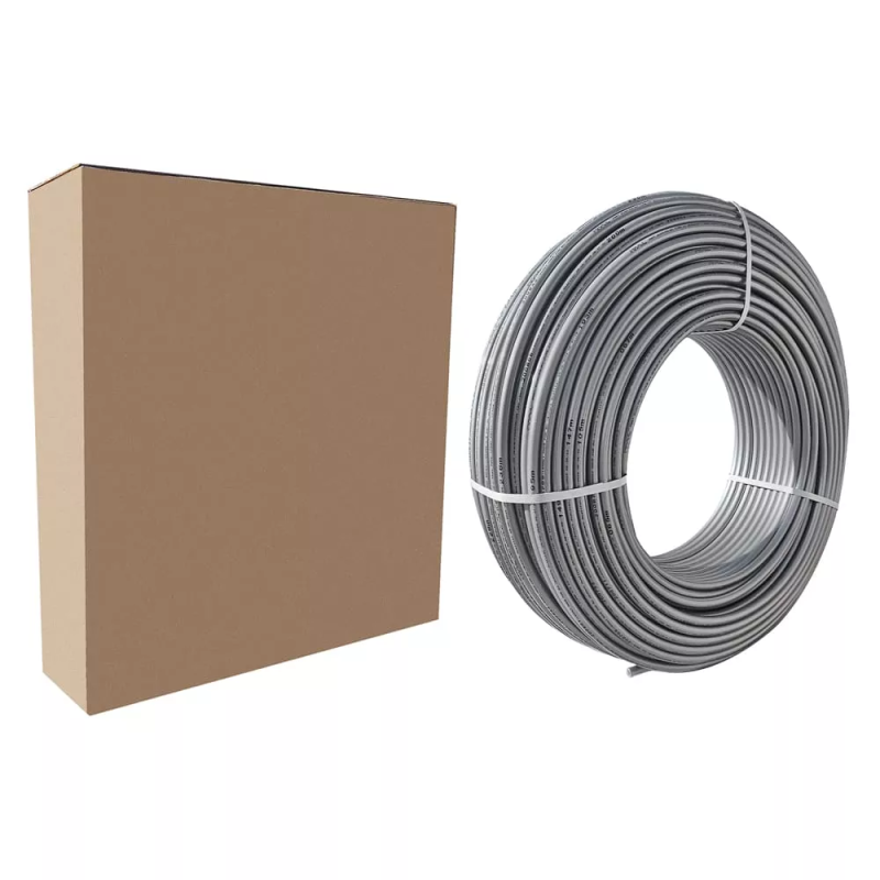 Труба для теплої підлоги ITAL PE-RT EVOH SILVER 16x2.0, бухта 240 м
