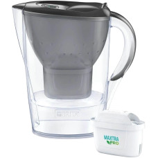 Фільтр-глечик Brita Marella XL Memo MXPro 3.5л (2л очищеної води) з картриджем сірий (1052724)