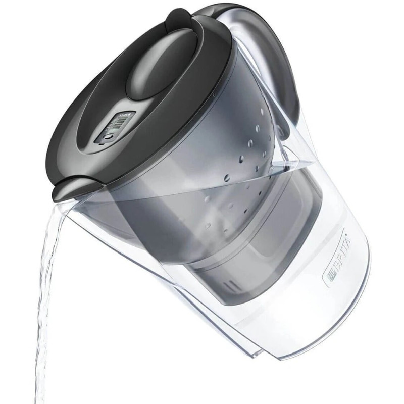 Фільтр-глечик Brita Marella XL Memo MXPro 3.5л (2л очищеної води) з картриджем сірий (1052724)