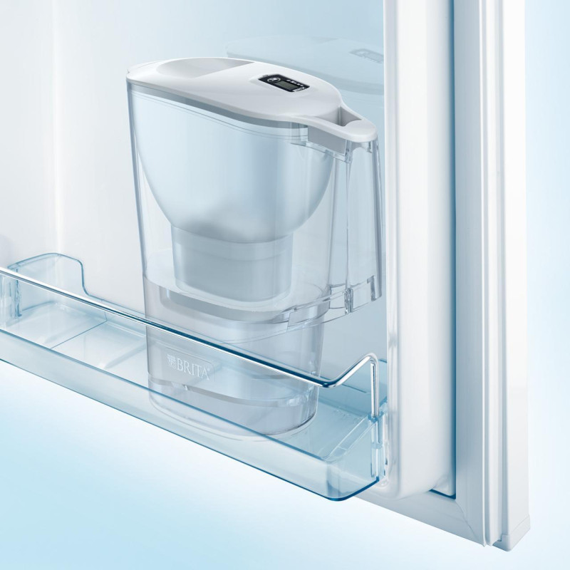Brita Фільтр-глечик Aluna Memo MXPro 2.4л (1.4л очищеної води) + 3 картриджа білий (1053054)