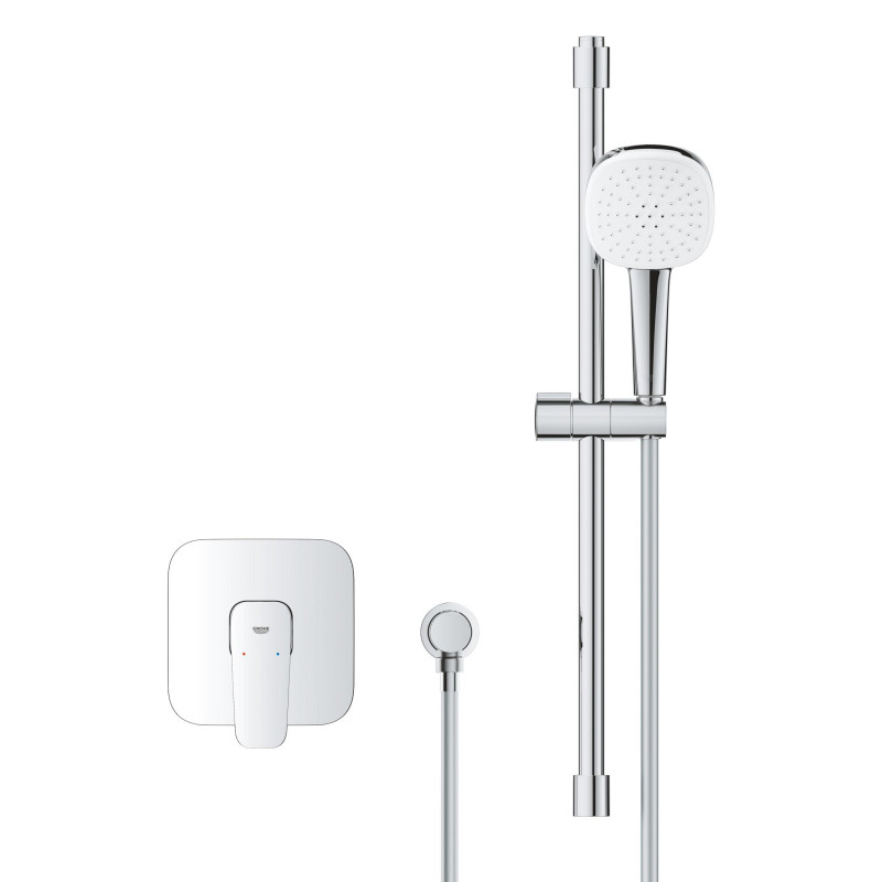 Grohe CUBEO набір для душу (змішувач в душ ПМ, прихована частина,душовий набір),колір хром, (1053350000)