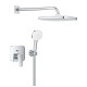 Grohe CUBEO набір для душу (верхній душ,змішувач на ванну ПМ ,душовий набір),колір хром, (1053360000)