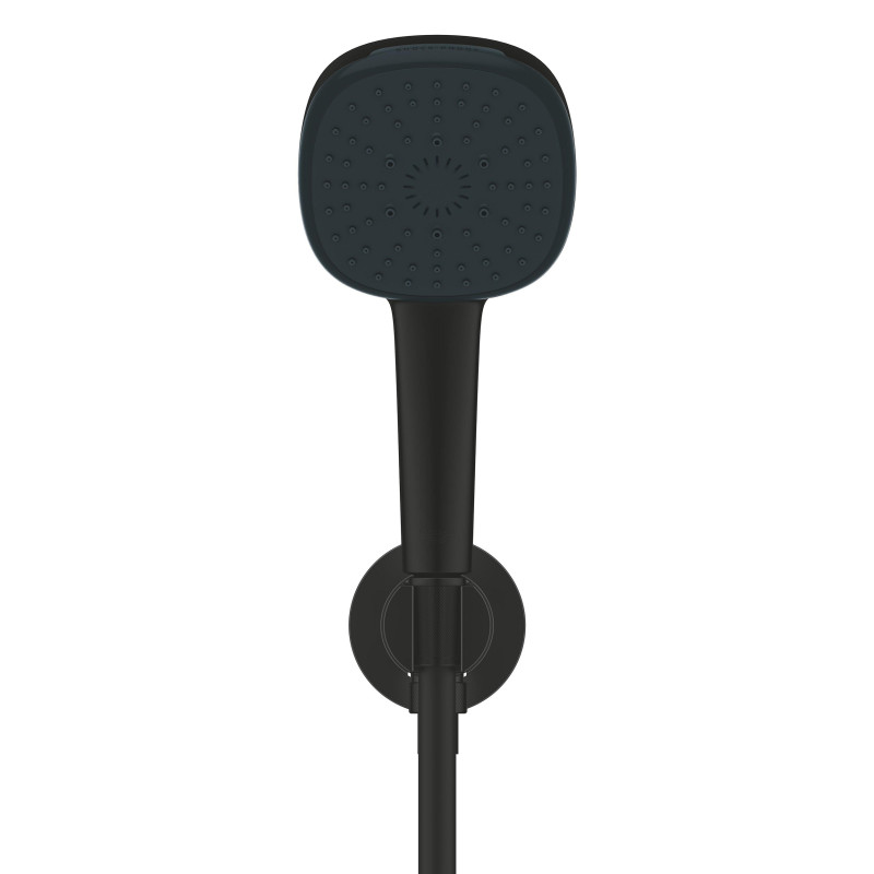 Grohe CUBEO набір для душу (верхній душ, змішувач на ванну ПМ, душовий набір),колір чорний матовий, (1053362430)