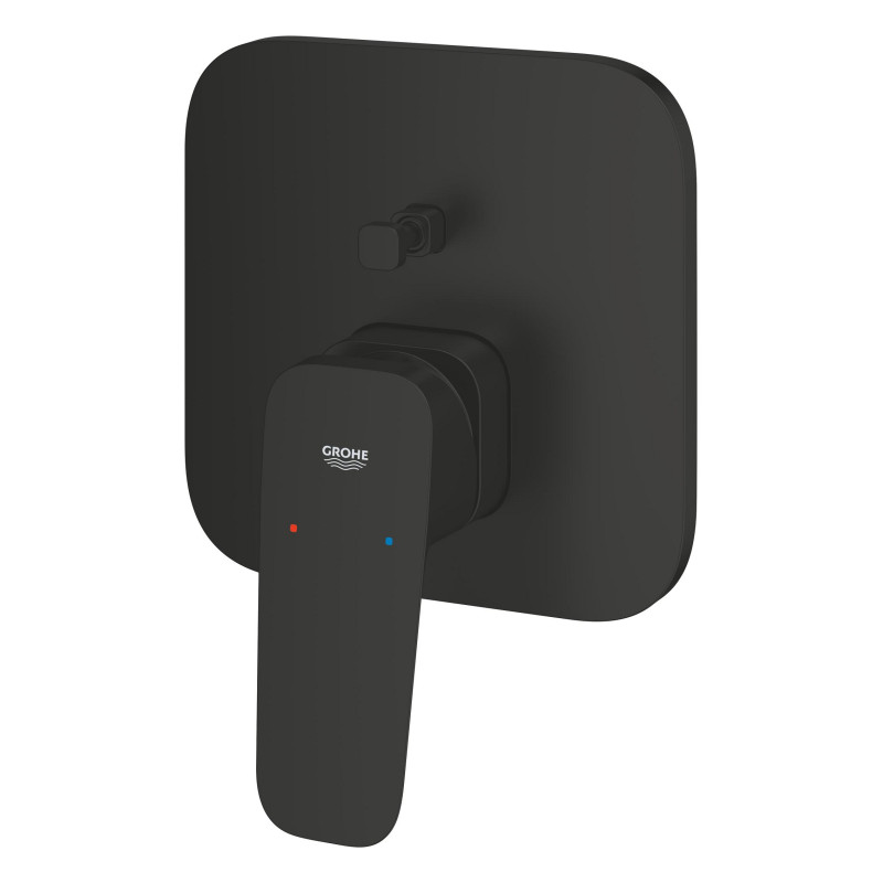 Grohe CUBEO набір для душу (верхній душ, змішувач на ванну ПМ, душовий набір),колір чорний матовий, (1053362430)