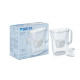 Фільтр-глечик Brita Style Essential MXPro 2.4л (1.4л очищеної води) з картриджем білий (1058040)