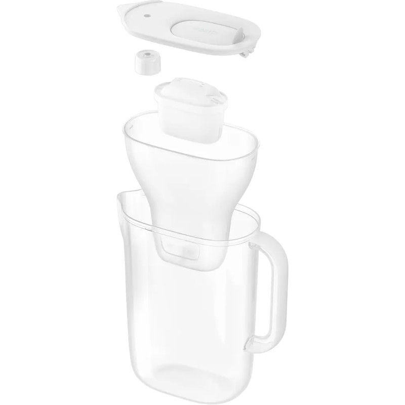 Фільтр-глечик Brita Style Essential MXPro 2.4л (1.4л очищеної води) з картриджем білий (1058040)