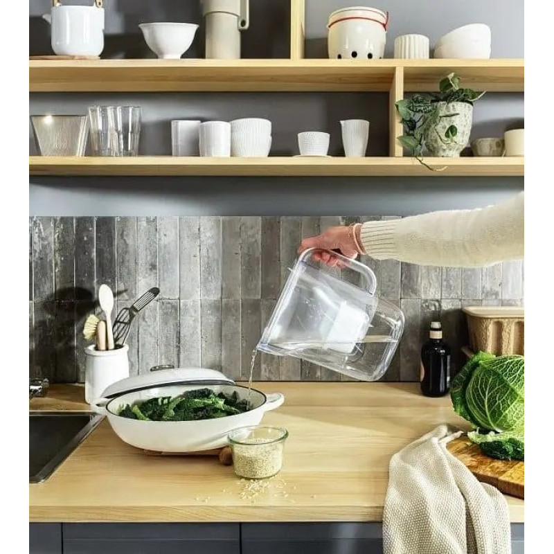 Фільтр-глечик Brita Style Essential XL MXPro 3.6л (2.3л очищеної води) з картриджем білий (1058045)
