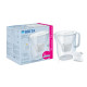 Фільтр-глечик Brita Style Essential XL MXPro 3.6л (2.3л очищеної води) + 3 картриджа білий (1058705)