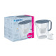 Фільтр-глечик Brita Style Essential XL MXPro 3.6л (2.3л очищеної води) + 3 картриджа сіро-блакитний (1059312)