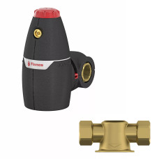 Flamco Форсований сепаратор повітря XStream Vent, цанга 22мм, Kv 15.6 м.куб./год, 10 бар, 120 гр.С. (11011)