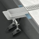 Uponor Душовий канал 60 см Aqua Ambient | срібло | без решітки (1136397)