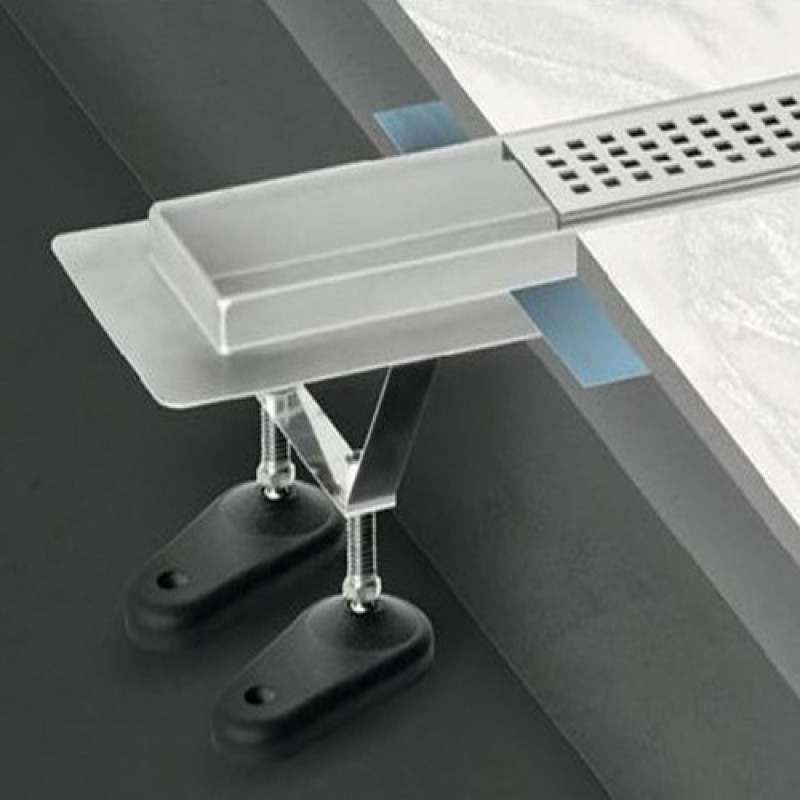 Uponor Душовий канал 90 см Aqua Ambient | чорний | без решітки (1136405)