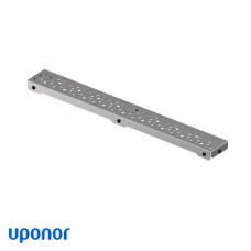 Uponor Решітка для душового лотка 90 см Aqua Ambient перфорована срібло (1136420)