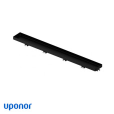 Uponor Решітка для душового лотка 60 см Aqua Ambient | під плитку | чорна (1136442)