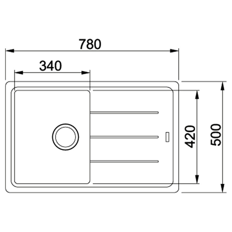 Franke Basis BFG 611-78 [114.0565.087] (1140565087)