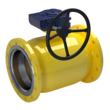 Кран фланцевий газ Ду 250 Ру16 СП з редуктором Vexve (Т=-40...+70 °С) L=500