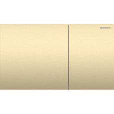 Geberit SIGMA70 SQUARE змивна клавіша для подвійного змиву, кольору латуні / матовий, легко чиститься, (115.622.QF.1)