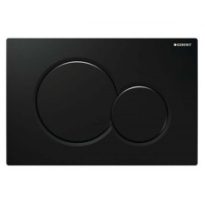 Geberit SIGMA01 ROUND змивна клавіша для подвійного змиву, чорний, (115.770.DW.5)