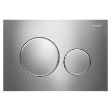 Geberit 115.882.KH.1 Sigma20 Клавіша змиву, панель та клавіши хром глянець, декоративна окантовка клавіш хром мат