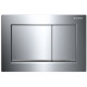 Geberit 115.883.KH.1 Sigma30 клавіша змиву, панель та клавіши хром глянець, декоративні смужки хром мат