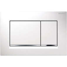 Geberit 115.883.KJ.1 Sigma 30клавіша, біла/глянцевий хром