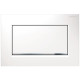 Geberit SIGMA10 SQUARE змивна клавішадля змивання / зупинки змивання, з кріпленням на гвинтах, білий /глянцевий хром, (115.893.KJ.1)