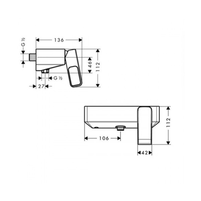 Axor Змішувач для душу Hansgrohe Urquiola (11620000)
