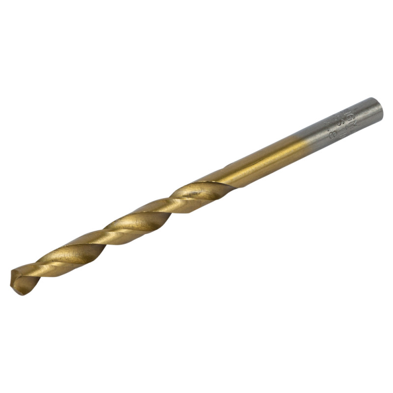 SIGMA Свердло по металу HSS-TIN титанове Ø4.8мм (pvc, КРАТНО 10шт) (1165411) (10 шт)