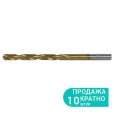 SIGMA Свердло по металу HSS-TIN титанове Ø5.0мм (pvc, КРАТНО 10шт) (1165431) (10 шт)