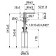 Franke Дозатор для миючих засобів Comfort, 350мл, онікс (1190578743)